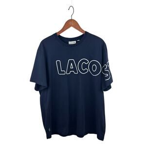 Lacoste Men's Heritage Branded Cotton Tee